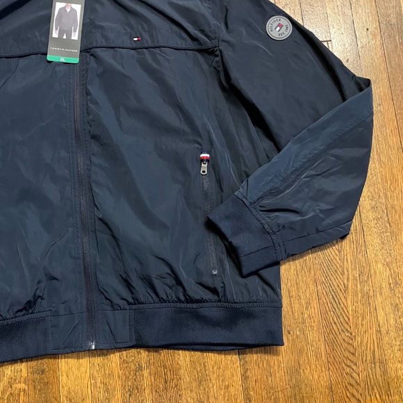Tommy Hilfiger Men's Bomber Jacket - Navy - Picture 4 of 9
